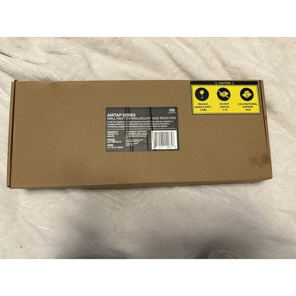 AC Infinity AIRTAP T4 White, Register Booster Fan for 4” x 12” Register Holes - Picture 9 of 9